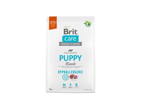 Brit Care Dog Hypoallergenic Puppy Lamb 3kg