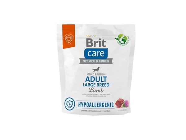 Brit BRIT CARE hundemat Hypoallergenic Adult Large Breed lam 1 kg