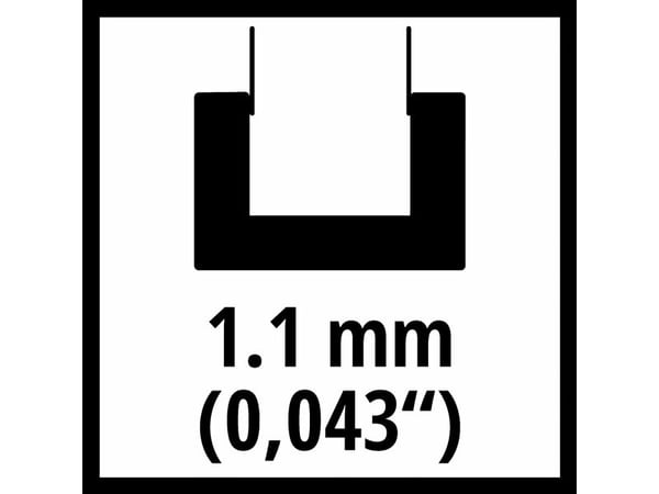 Einhell 4500194, Einhell, 20 cm, Musta, 1 kpl, 1,1 mm, 360 g