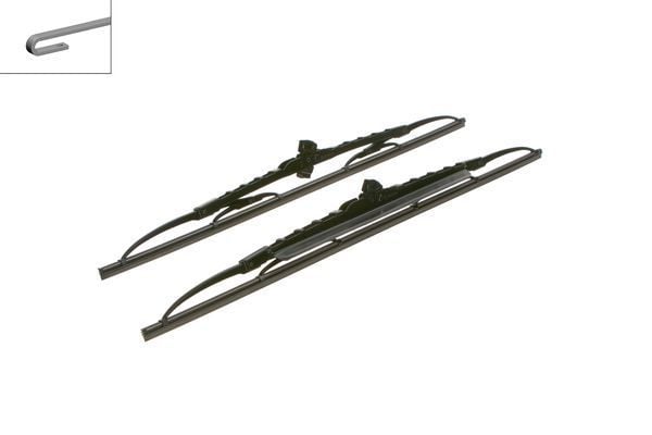 Bosch Twin Spoiler Viskerbladsett - 530+500mm - 532 S