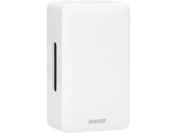 Orno BREVIS MINI AC elektromekanisk ringeklokke i to toner 230V snøhvit (OR-DP-MR-148/PW)