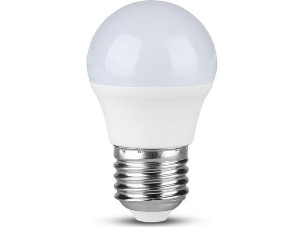 LED-pære 4,5W E27 G45 4000K 470lm 180 grader 217408