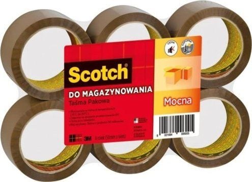 3M packtejp SCOTCH® (S5066F6) akryl 50 mm 66 m brun (8021684006005)