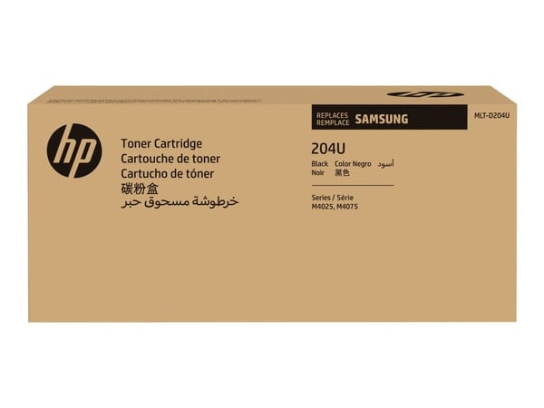 HP MLT-D204U - Ultra High Yield - svart - original - tonerpatron (SU945A) - for ProXpress SL-M3375, SL-M3825, SL-M3875, SL-M4025, SL-M4075