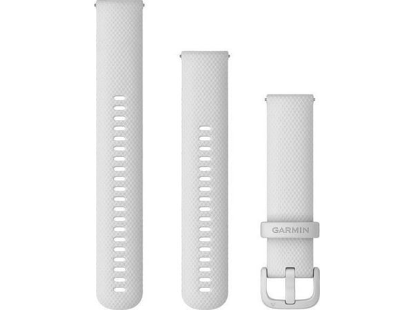 Garmin Quick Release, Yhtye, Silikoni, Valkoinen, 20 mm