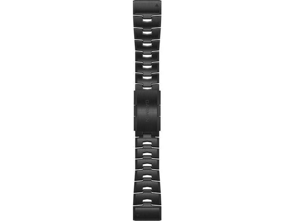 Garmin QuickFit - Klokkestropp for smart armbåndsur - karbongrå DLC - for fenix 6X Pro, Pro Solar, Sapphire; Tactix Delta, Delta - Solar Edition