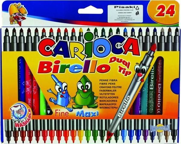 Carioca Birello, Fin/medium, Flerfarget, Projektil spiss, 2,6 mm, 4,7 mm, Rund