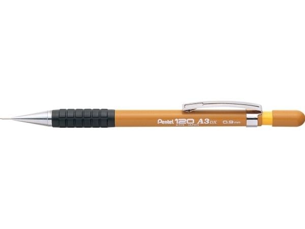 Pencil, Pentel, A319-Y, 0,9MM, sort