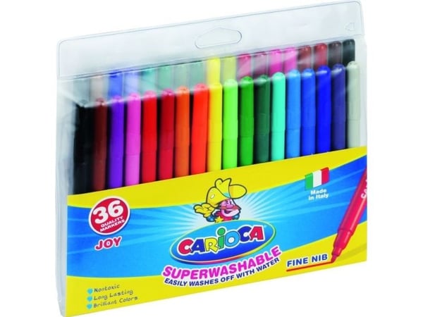 Herlitz tusjer 36 farger Carioca Joy