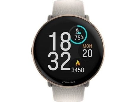 Polar Ignite 3 - Sportsur med bånd - silikon - båndbredde: S/L - display 1.28" - 32 MB - Bluetooth - 35 g - greige-sand