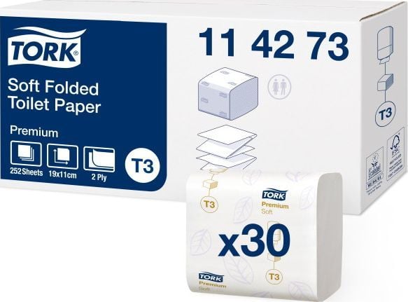 Tork 114273, 110 mm, 95 mm, 179 g, Hvit