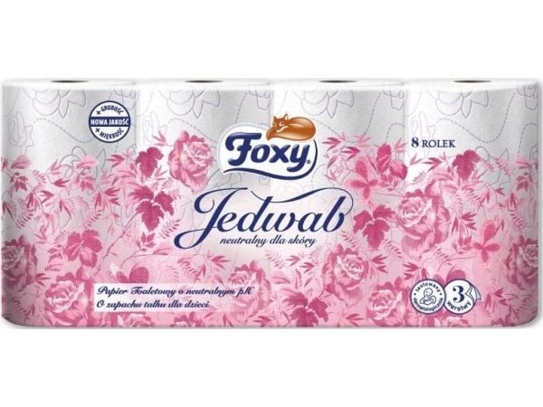 FOXY toalettpapir Silk A8, 3-lags /5