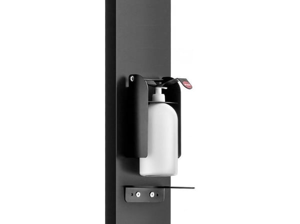 Såpedispenser Tork Tork - Desinfiserende dispenser med 1 L flaske og dispenserarm, metall - Sort