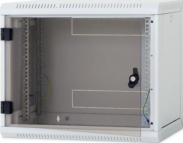 Triton 19" Rack Wall-mount 12U/500 Removable side, Veggmonterbar hylle, 30 kg, 23,7 kg, Grå