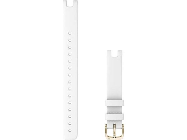 Garmin Lily Bands, Band, Smartklokke, Hvit, Garmin, Lily, Lær