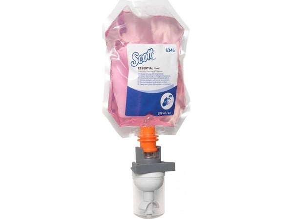 Kimberly-Clark Scott Essential luksuriøst skum til daglig vask rosé - 200 ml