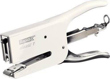 Rapid Classic K1+ nidontapihdit nro 24 niiteille, 50 arkkia, Valkoinen, Tavallinen niitti, 24/6-8+, Metalli, 80 g/m²