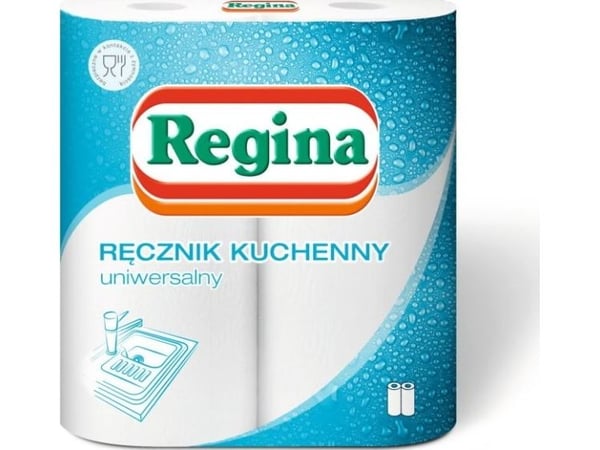 Regina Regina universelt kjøkkenhåndkle-papir 2-lags 2 ruller