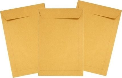 Herlitz kuvert C5 sk (självklistrande) brun 50 st.