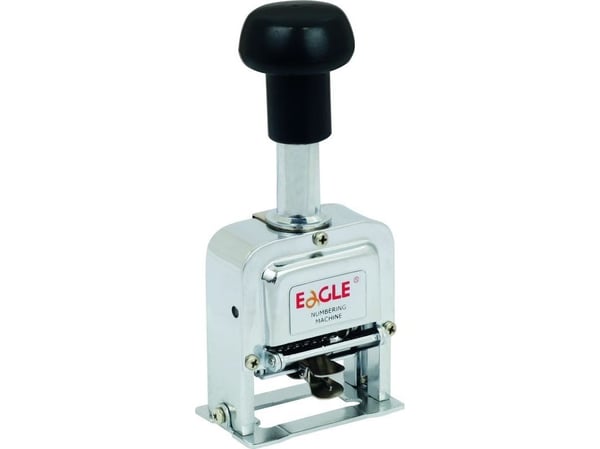 Eagle TY-102 nummerstempel 7-sifret
