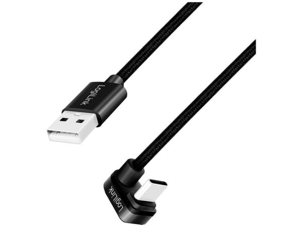 LogiLink CU0192, 1 m, USB A, USB C, USB 2.0, 480 Mbit/s, Lajittelu