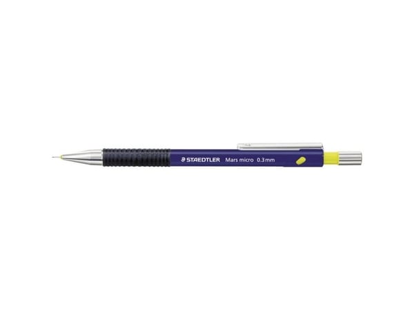 STAEDTLER Mars micro - Mekanisk blyant - B - 0.3 mm - retraktil - med viskelær
