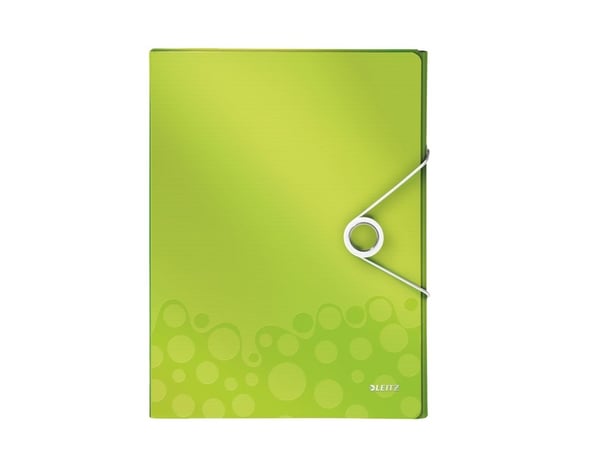 Leitz WOW, 250 arkkia, Vihreä, Metallinen, Polypropeeni (PP), A4, 250 mm, 37 mm