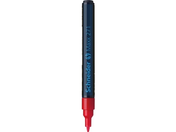 Schneider färgmarkör 271 röd 1 - 2 mm