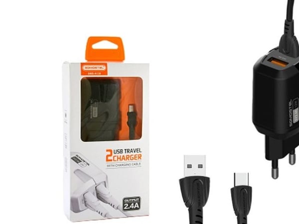 Somostel SMS-A139 2x USB-A 2.4 A laturi (26575)