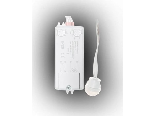 Plastrol Infrapuna-liikeilmaisin 500W/200W uppoasennettava IP20 alue seinä 8m katto 6m CR-PIR1/KM/Valkoinen