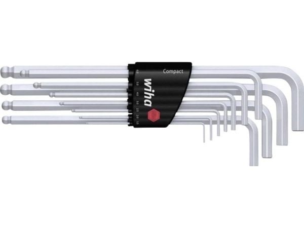 Wiha 36453, L-formet hexnøkkel, 11 stykker, 617 g