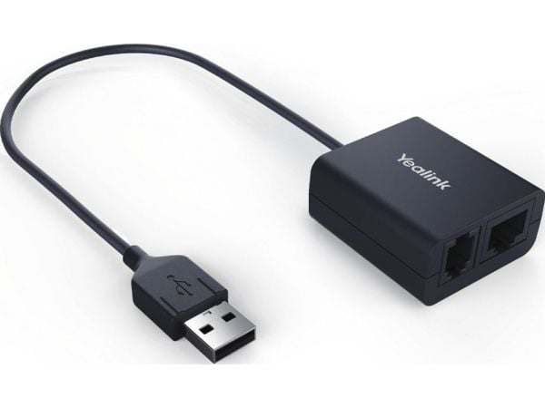 Yealink EHS40 - Adapter for trådløse hodetelefoner for trådløs hodemikrotelefon, VoIP-telefon - for Yealink SIP-T53, T54, T57, T48, T58; Skype for ...