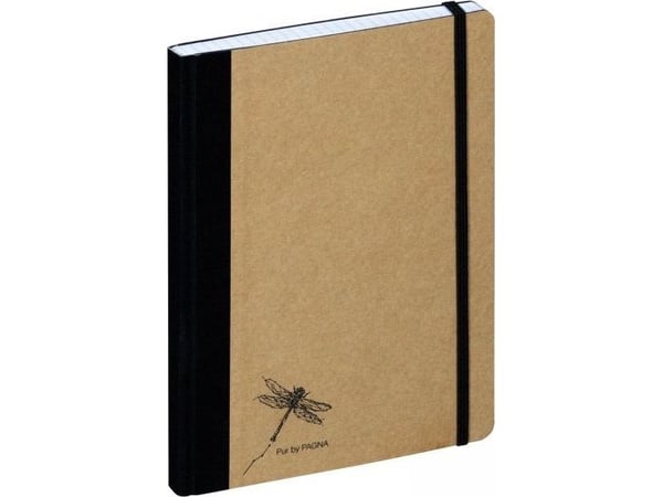 PAGNA notatbok A5 Pur 192S rutete natur 1stk