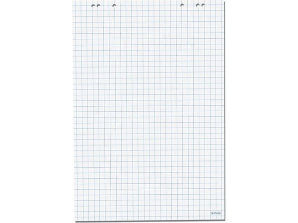 Herlitz flippoverblokk 68x99cm 20 kvadratiske ark FSC Mix 5stk