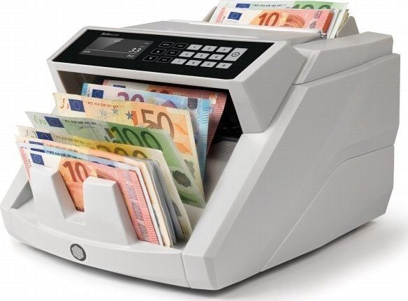 Safescan 2465-S - Seddelteller - forfalskningsdetektering - automatisk - EUR, GBP, CHF, USD, PLN, SEK, NOK - grå