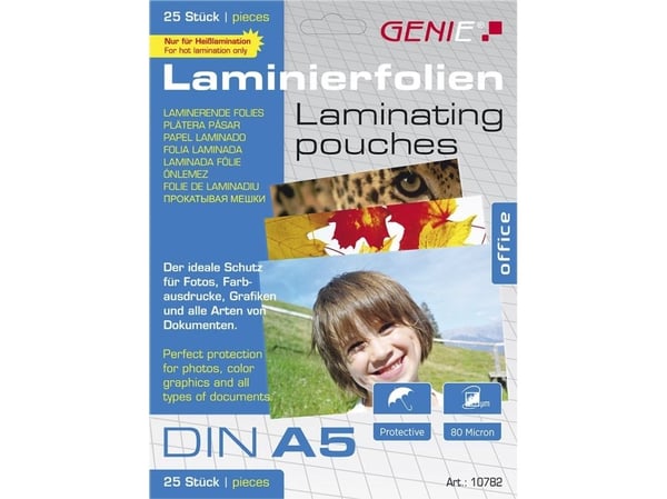 Genie 10782, Gjennomsiktig, A5, 154 mm, 216 mm, 4 mm, 180 g