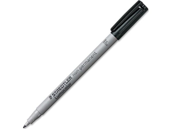 Staedtler 316, 10 kpl, Musta, Musta, Harmaa, Harmaa, Muovi, 0,6 mm