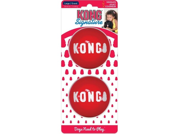 KONG Signature Balls Large - hundeleke