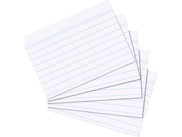 Herlitz 1150606, Hvit, 100 ark, 1 stykker