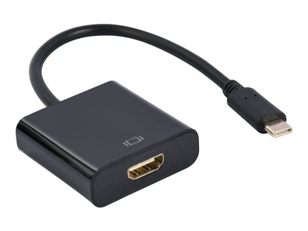 Cablexpert - Video adapter - HDMI hunn til USB-C hann - 15 cm - svart - 4K 60Hz støtte