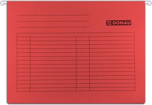Donau Riippukansiot A4 punainen 230g (7410905PL-04)