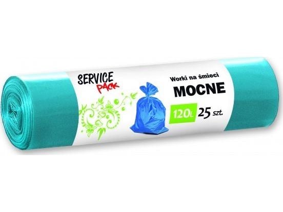 Stella pakke søppelsekker 120 L LDPE kraftige blå (25)