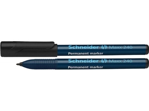 Schneider marker permanent Maxx 240, 1-2 mm, svart