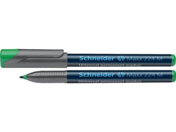 Schneider Kirjoitusvälineet Maxx 224 M Permanent, vihreä, 1 mm
