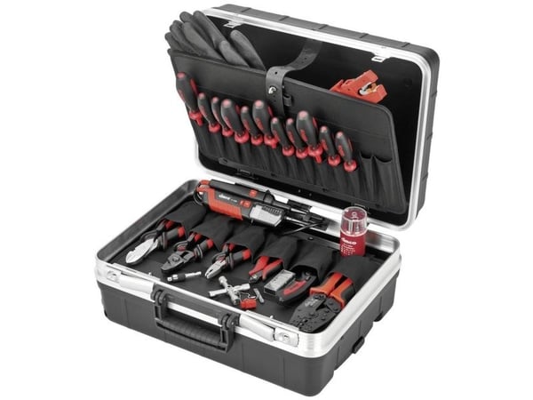 Cimco 170533 verktøykoffert med utstyr 24 deler 395 x 455 x 205 mm