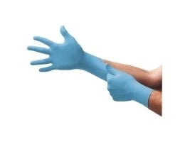 Engangshandsker, Ansell Touchntuff 92-670, blå, str. 9, pakke a 100 stk