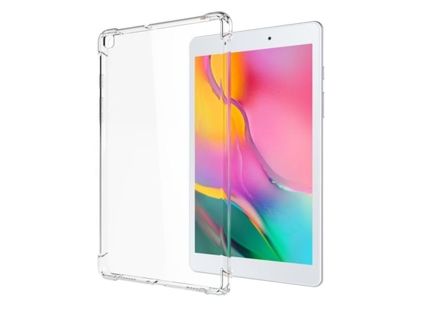 eSTUFF - Baksidedeksel for nettbrett - termoplast-polyuretan (TPU) - blank - 8" - for Samsung Galaxy Tab A (2019) (8 tommer)