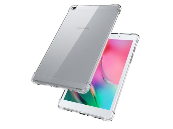 eSTUFF - Baksidedeksel for nettbrett - termoplast-polyuretan (TPU) - blank - 8" - for Samsung Galaxy Tab A (2019) (8 tommer)