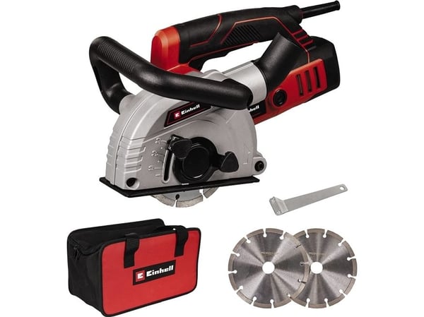 Einhell TE-MA 1500, Sponplate, Stein, Flis, Tre, Svart, Rød, 12,5 cm, 8500 RPM, 3 cm, 2,25 cm