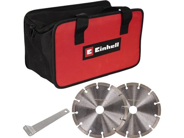 Einhell TE-MA 1500, Sponplate, Stein, Flis, Tre, Svart, Rød, 12,5 cm, 8500 RPM, 3 cm, 2,25 cm